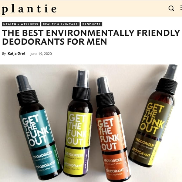 Plantie: The Best Environmentally Friendly Deodorants For Men